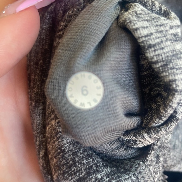lululemon wunder under legging size 6 heather grey - Picture 4 of 4